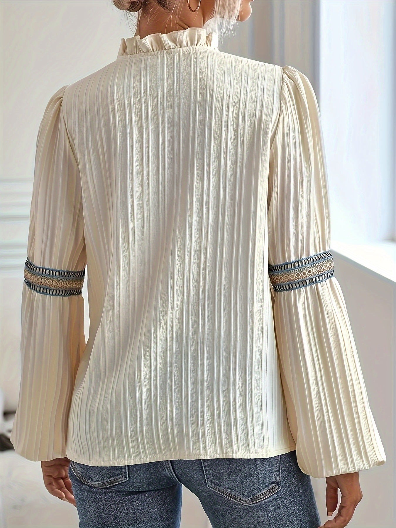 Lantern Sleeve Blouse